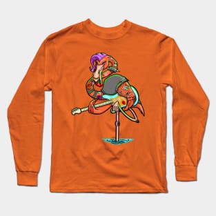 Nicole the flamingo Long Sleeve T-Shirt